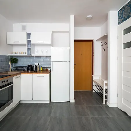 Charming 2x 1-br 950 M From Station, Bedroom & Separate Living Warschau
